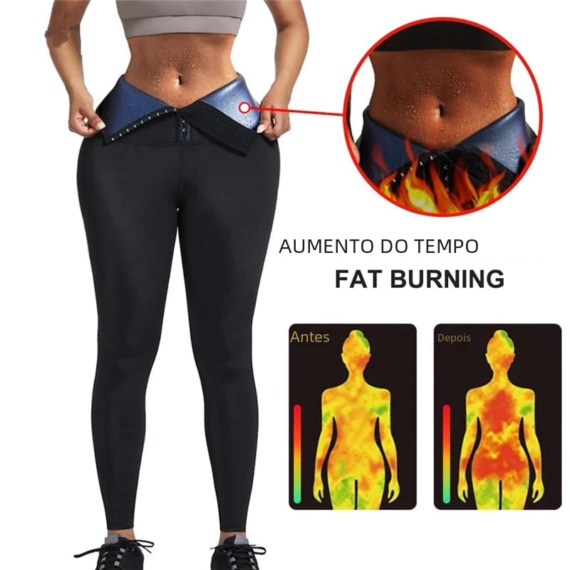 High Waist Coated Women's Fitness Leggings
